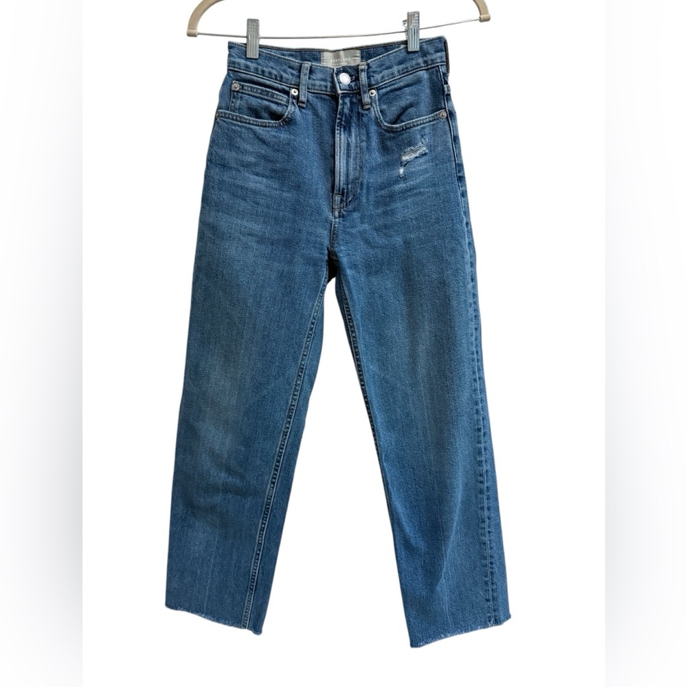EVERLANE Women’s The Way High Jean Medium Blue Wash - Size 23